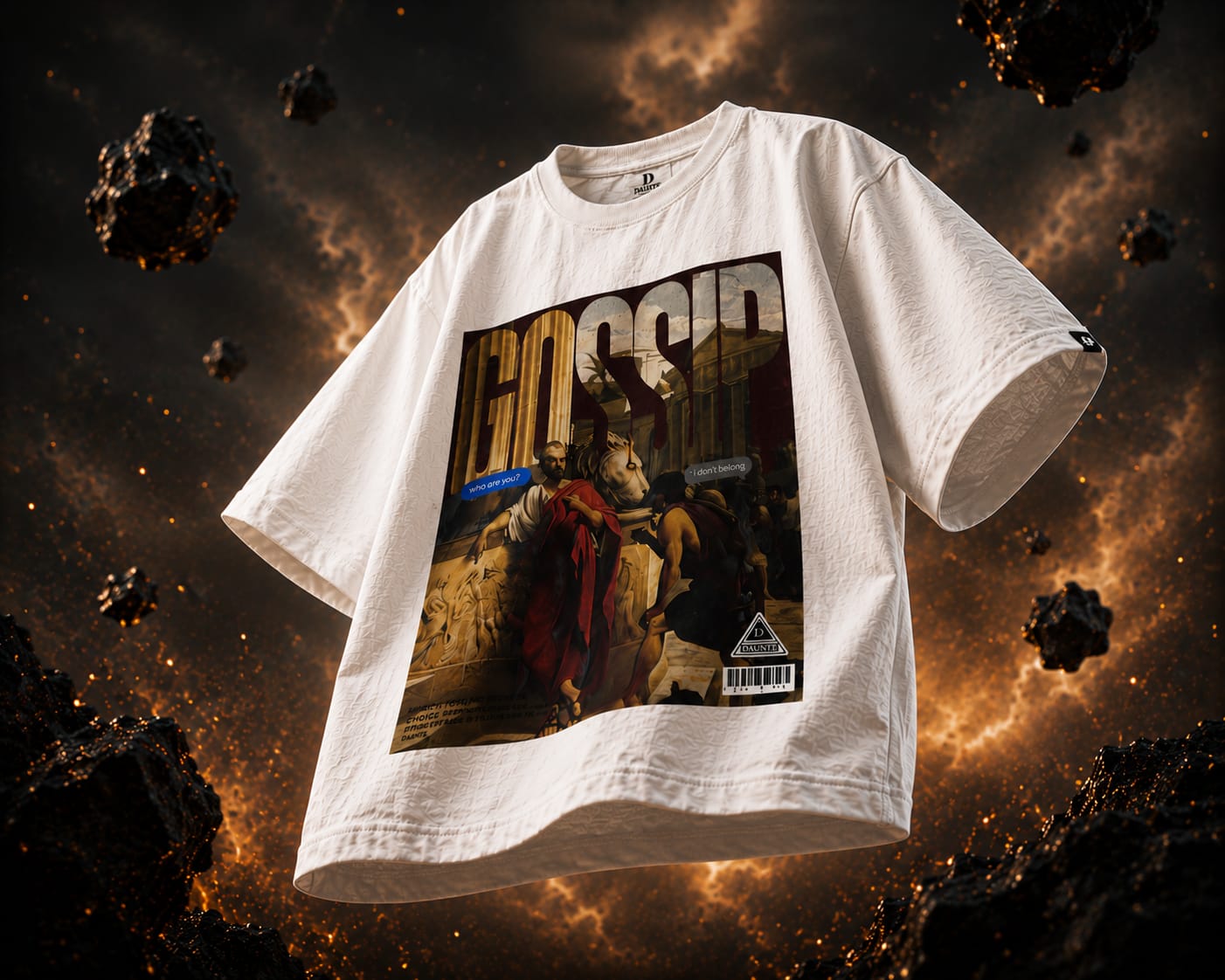 DAUNTE GOSSIP Oversized Street Tee