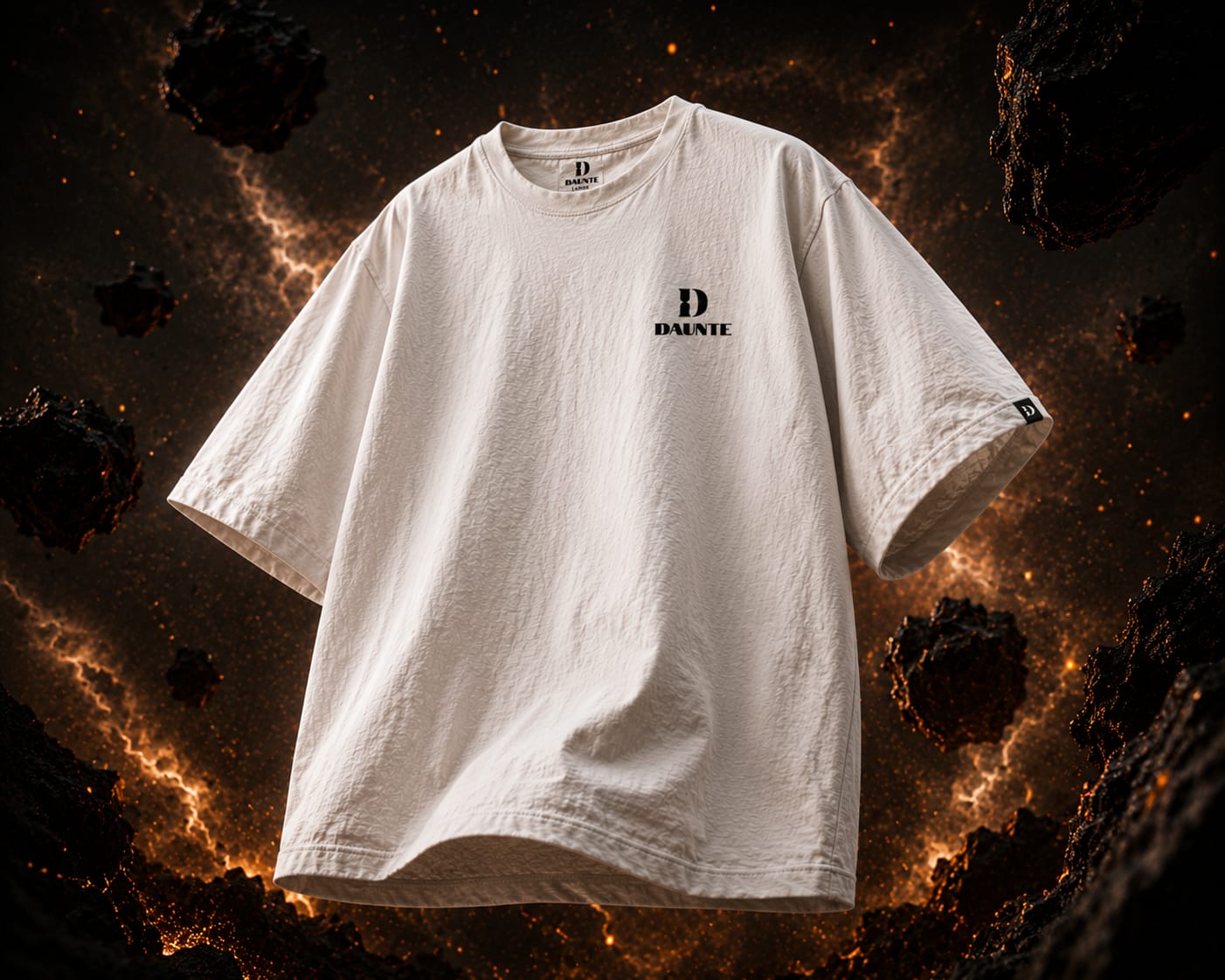 DAUNTE Core Street HUSTLE Oversized Tee