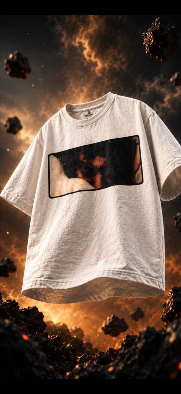 DAUNTE "The Eyes Never Lie" Oversized Tee