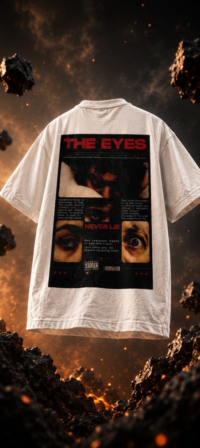 DAUNTE "The Eyes Never Lie" Oversized Tee